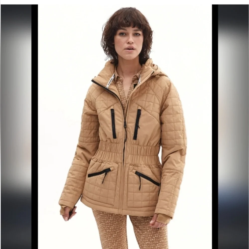 Free People All Prepped Ski Jacket Size Large NWT